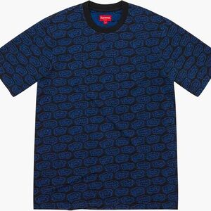 Supreme Word Bubble Jacquard S/S Top Black